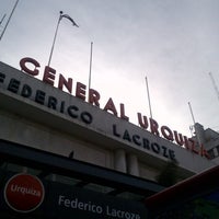 Photo taken at Estación Federico Lacroze [Línea Urquiza] by Luciano L. on 12/31/2013