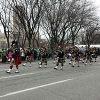 Photo taken at St Patrick&#39;s Day Parade Downtown INDY by Bryan H. on 3/17/2014