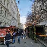 Photo taken at Weihnachtsmarkt am Spittelberg by Follow K. on 12/16/2018