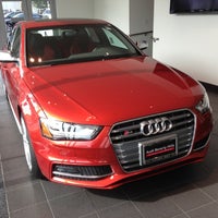 Photo taken at Audi Beverly Hills by Tyler T. on 12/4/2012