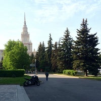 Photo taken at Высшая школа телевидения МГУ by David D. on 5/19/2014