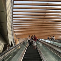 Photo taken at RER Châtelet – Les Halles [A,B,D] by Lisa S. on 7/15/2018