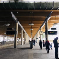 Photo taken at Gardermoen Railway Station by Lisa S. on 3/3/2018