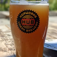 Photo taken at Hopworks Urban Brewery by Scott W. on 6/24/2021