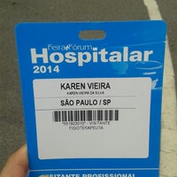 Photo taken at Hospitalar 2014 by Karen V. on 5/23/2014