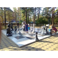 Photo taken at Шахматный Парк by Ян С. on 8/15/2014