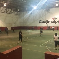 Photo taken at Deportivo Morelos Cuajimalpa by Sonia G. on 1/31/2018