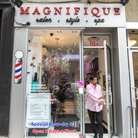 7/27/2017 tarihinde Magnifique Hair Salonziyaretçi tarafından Magnifique Hair Salon'de çekilen fotoğraf