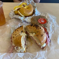 Photo taken at THB Bagels &amp;amp; Deli by Timmy on 5/15/2021