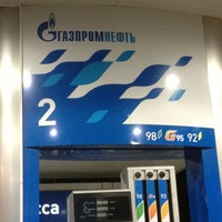 Photo taken at Газпромнефть АЗС № 156 by Dash K. on 12/25/2012