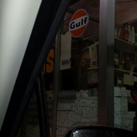 Photo taken at Gulf Gas Station 21st by Carlos M. on 1/2/2014