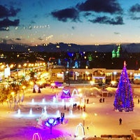 Photo taken at Советская площадь by Юлия on 1/21/2017
