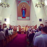 Photo taken at Ukrainian Catholic National Shrine Of The Holy Family by Pavlo S. on 4/14/2014