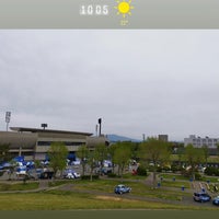 Photo taken at Soyu Stadium by Hiraku S. on 5/6/2024