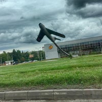 Photo taken at Памятник авиаторам Волховского фронта (Самолёт) by 🍒MyNatalieK🍒 on 8/27/2017