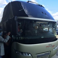 Photo taken at Vienna Airport Coach Station by amasamas on 8/17/2014