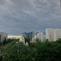 Photo taken at Русанівка by Anna M. on 5/21/2021