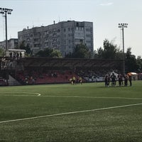 Photo taken at Стадион «Новые Химки» by Konstantin C. on 8/19/2017