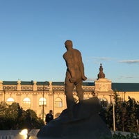 Photo taken at Памятник Мусе Джалилю by аша on 5/25/2021