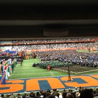 Photo taken at Carrier Dome by Jason M. on 5/12/2013