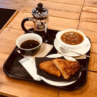 Photo taken at ZEBRA Coffee &amp;amp; Croissant by masaomiaraki on 11/25/2017
