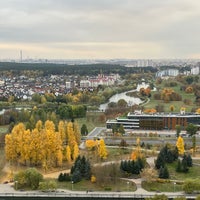 Photo taken at Обзорная площадка Национальной библиотеки by Anna L. on 10/11/2022