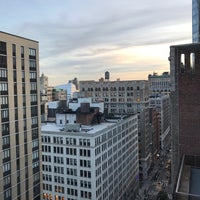 Photo taken at Gansevoort Park Rooftop by Kinsey P. on 10/21/2017