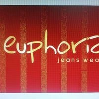 Photo taken at Euphoria Jeans Wear by Ana N. on 8/19/2013