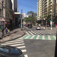 Photo taken at Cruzamento da Avenida Ipiranga com a Avenida São João by Karlao B. on 9/14/2017