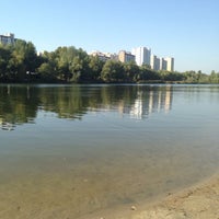 Photo taken at Верхнє Вигурівське озеро by Jerzy Leśny Ю. on 9/20/2015