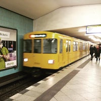 Photo taken at U Turmstraße by Rita B. on 11/27/2016