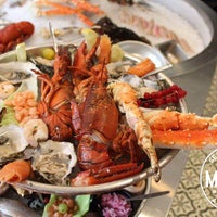 8/19/2017 tarihinde Mr.Crab Seafood Restaurantziyaretçi tarafından Mr.Crab Seafood Restaurant'de çekilen fotoğraf