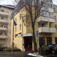 Photo taken at AZIMUT Hotel Nuremberg by Kristian B. on 12/3/2012
