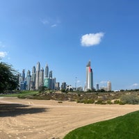 Photo taken at Emirates Golf Club by Rui V. on 1/28/2023