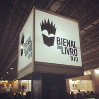 Photo taken at Bienal do Livro Rio by Raphael E. on 9/1/2013