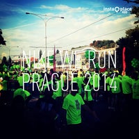 Photo taken at Nike We Run Prague 2014 by Luboš K. on 8/30/2014