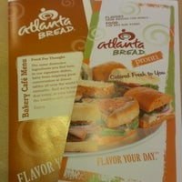 Photo taken at Atlanta Bread Company by Krishna P. on 7/18/2012