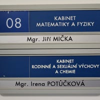 Photo taken at Modrá škola by Libor N. on 8/4/2023
