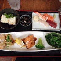 Photo taken at Sushi Choshi by tomomi C. on 12/21/2014