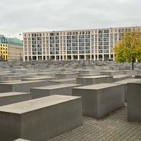 Photo taken at Memorial to the Murdered Jews of Europe by Michael P. on 10/7/2023