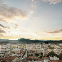 Das Foto wurde bei InterContinental Ljubljana von InterContinental Ljubljana am 7/27/2017 aufgenommen