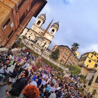 Photo taken at Piazza di Spagna by Portelle Divers on 4/20/2013
