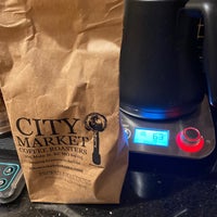 Photo taken at City Market Coffee Roasters by Scott T. on 6/17/2021