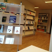 Photo taken at University library UCLouvain Saint-Louis - Brussels by Lauranne D. on 1/17/2013