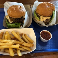 Photo taken at Konjoe Burger by Joanne C. on 4/30/2018