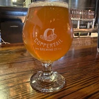 Photo taken at Coppertail Brewing Company by Carlos P. on 4/16/2023
