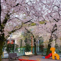 Photo taken at 港区立白金児童遊園（猿町公園） by Manami on 4/1/2020