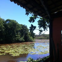 Photo taken at Pousada Lagoa da Mata by Thiago C. on 12/25/2012