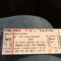 Foto tirada no(a) Peoria Civic Center Theatre por Vicki L. em 10/3/2019
