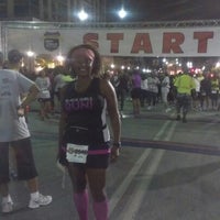 Photo taken at Black Girls Run! AARP Drive to End Hunger Race Start by Lynette M. on 9/16/2012